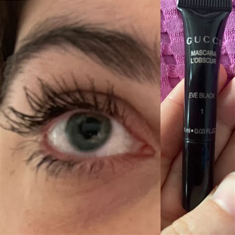 gucci waterproof mascara|gucci mascara l'obscur 01 black.